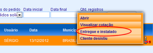 Instalar em seu cliente